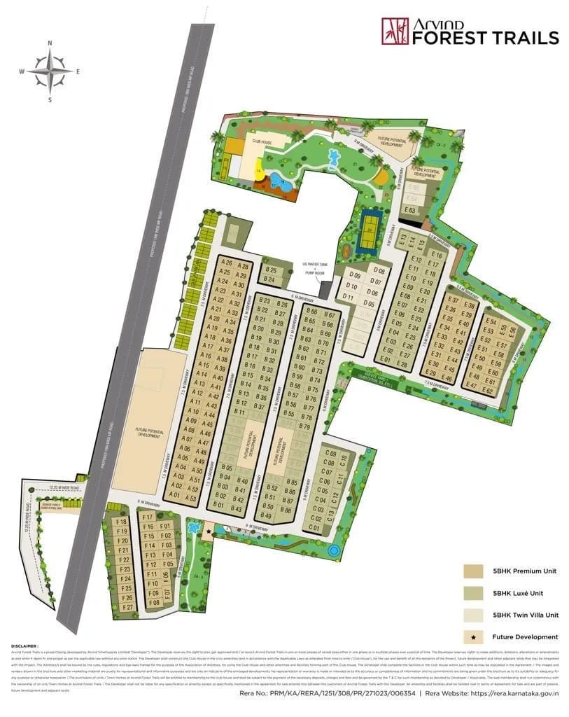 Arvind Forest Trails Master Plan Preview